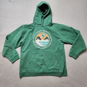 Hippytree Hoodie - Sz Large Green Logo